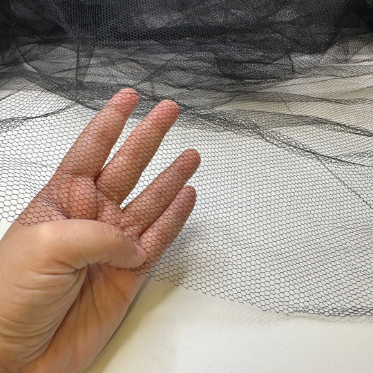 UB - Web Of Dreams - Mesh Synthetic Blend Woven - Black - 3.4M Bundle