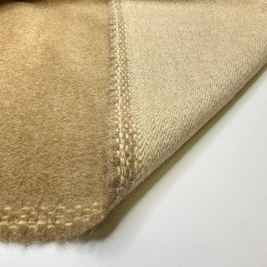 Lions Mane - Faux Fur Double Cloth Weave Synthetic Woven - Beige - 1M Bundle