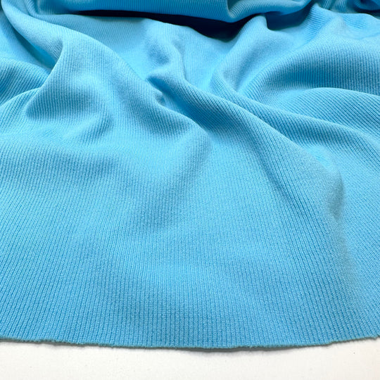 Jack Frost - Tubular Rib Knit Poly Knit - Light Blue - 1M Bundle