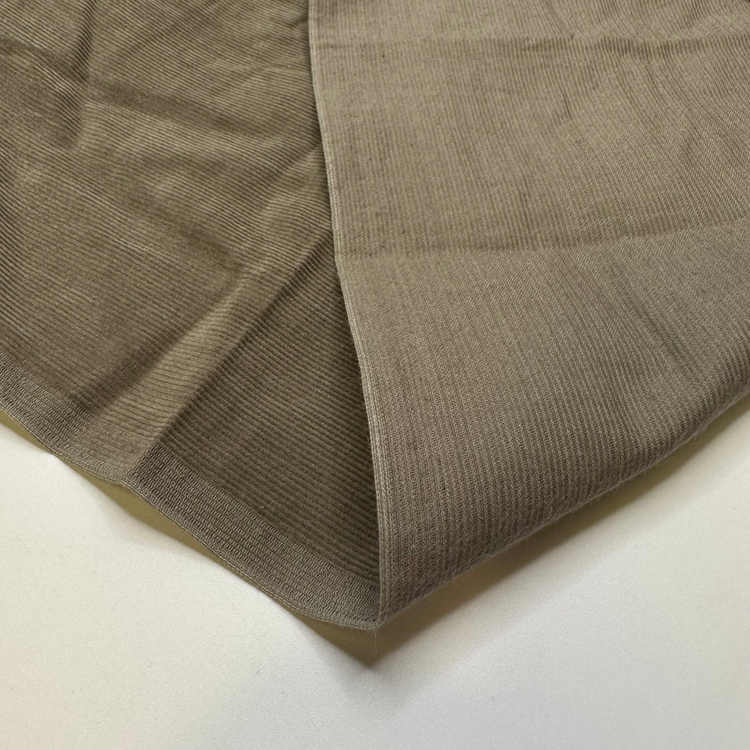 Tilling The Garden - Corduroy Cotton Blend Woven - Light Brown - Bundles