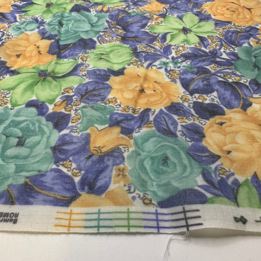 Cleaning Grandmas House - Drapery Finish Cotton Blend Woven - Multi Floral - 3M Bundle