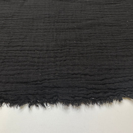 Bumpy Roads - Cotton Woven - Black - 1.35M Bundle