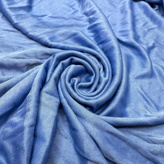 Blue Eyes Blue - Jersey Poly Knit - Blue - 3.4M Bundle