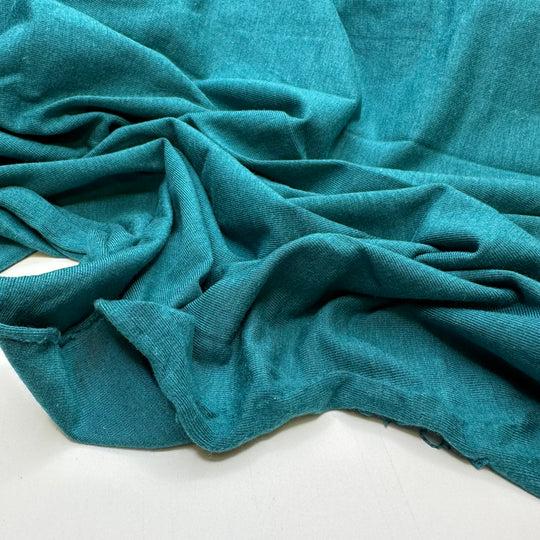 Light Among The Seaweed - Jersey Bamboo Blend Knit - Green Teal - 3.15M Bundle