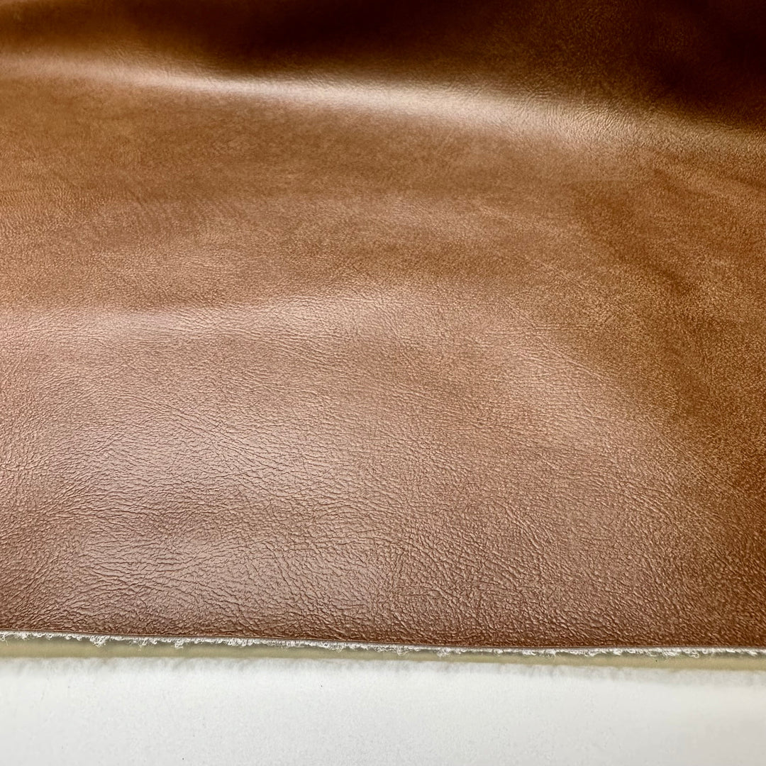 Making A Clutch Out Of Comet - Pleather Polyester Backing PU/Poly Woven - Brown - 2.7M Bundle