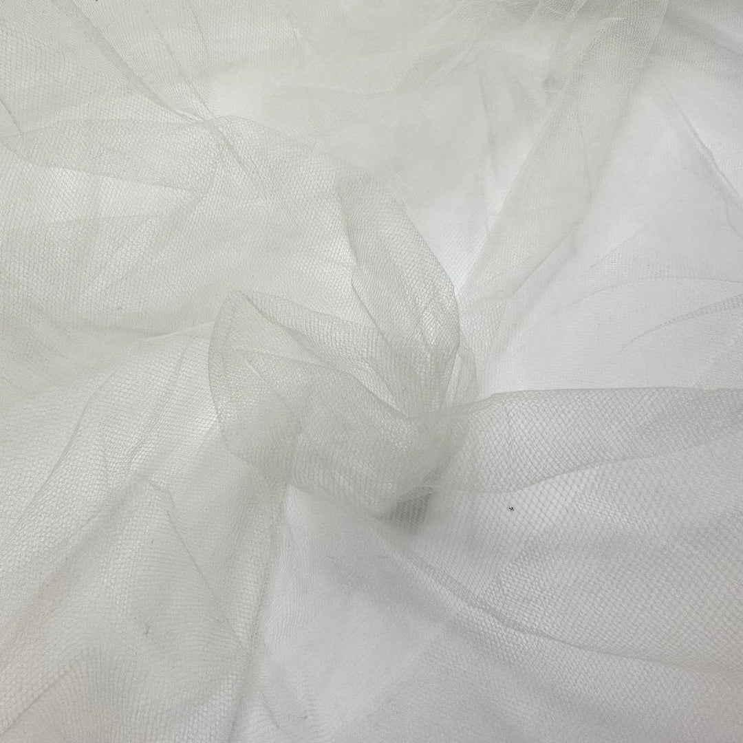 Polar Bear Breath - Tulle Poly Woven - White - 2.1M Bundle