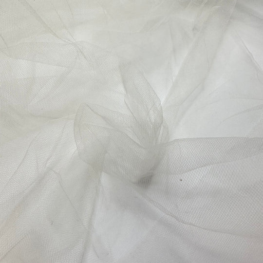 Polar Bear Breath - Tulle Poly Woven - White - 2.1M Bundle