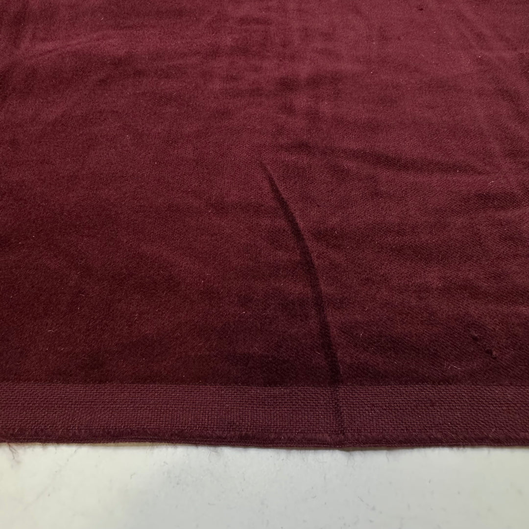 Cabernet Sauvignon - Velvet Cotton Blend Woven - Burgundy - Bundles