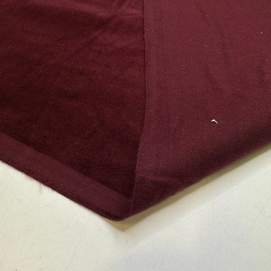 Cabernet Sauvignon - Velvet Cotton Blend Woven - Burgundy - Bundles