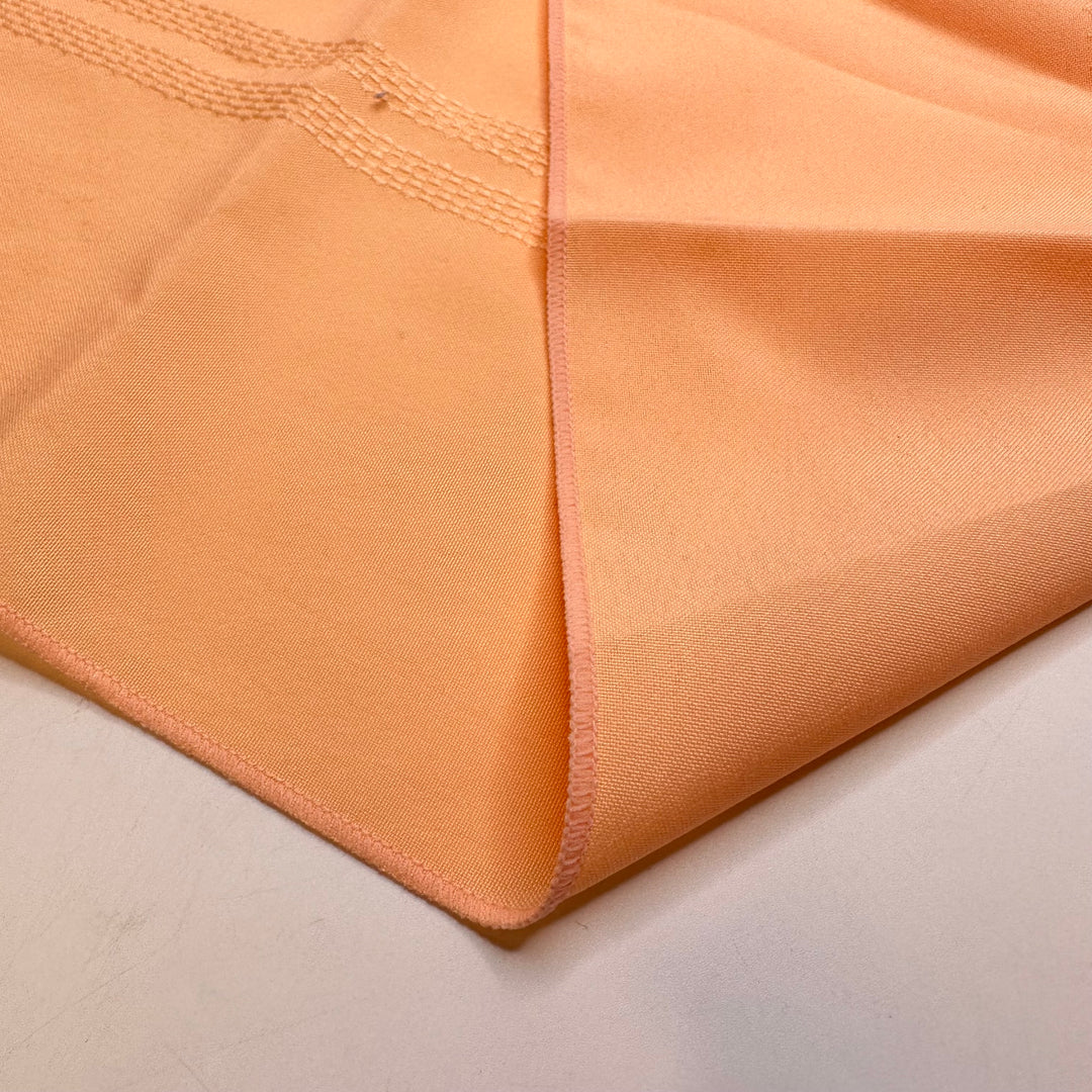 Peach Smoothie - Synthetic Blend Woven - Light Peach Stripes - 2.1M Bundle