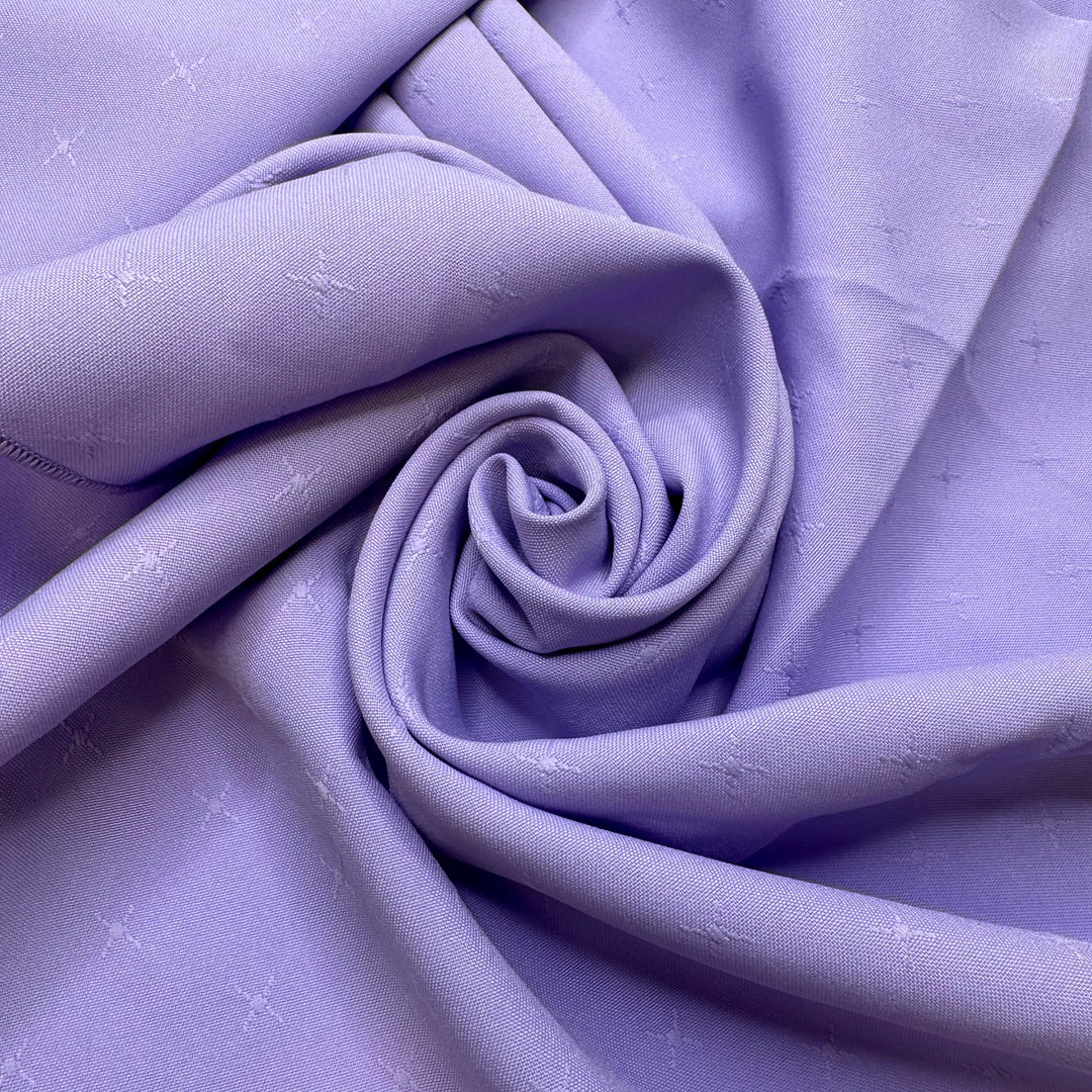 Periwinkle Twinkle - Poly Woven - Light Purple - 2.55M Bundle