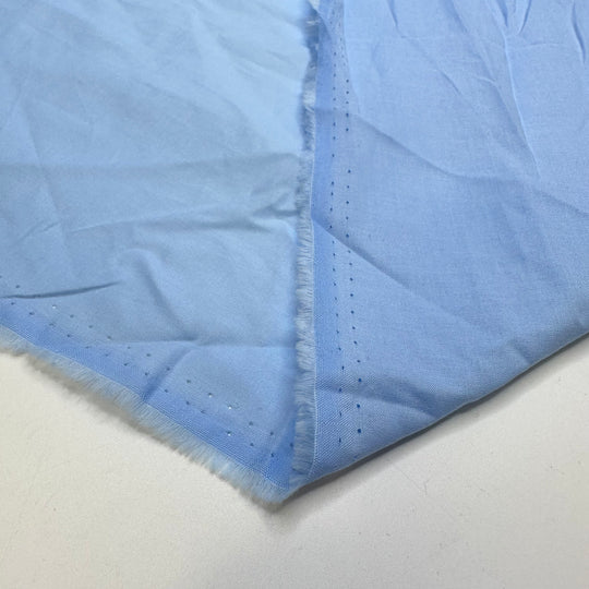 Not A Cloud In The Sky - Cotton Woven - Light Blue - 1.05M Bundle