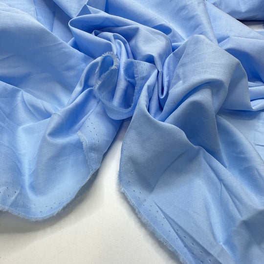 Not A Cloud In The Sky - Cotton Woven - Light Blue - 1.05M Bundle