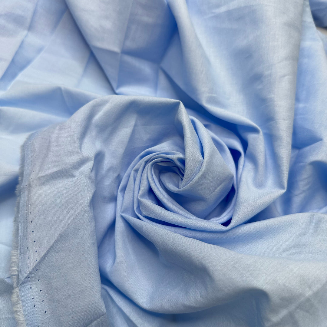 Not A Cloud In The Sky - Cotton Woven - Light Blue - 1.05M Bundle