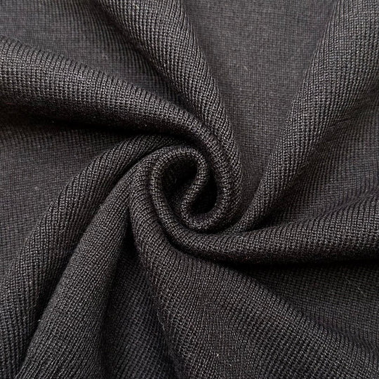 1 Night A Year - Rib Knit Acrylic Knit - Black - 2M Bundle