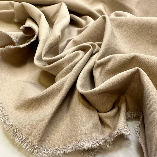Dog Sledding - Poly/Spandex Woven - Light Beige - 2M Bundle