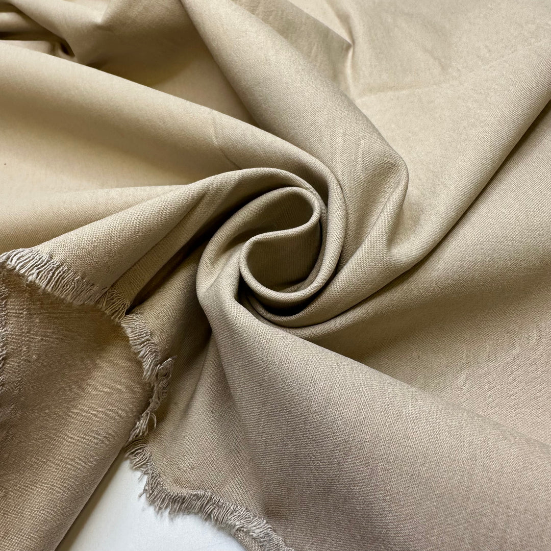 Dog Sledding - Poly/Spandex Woven - Light Beige - 2M Bundle