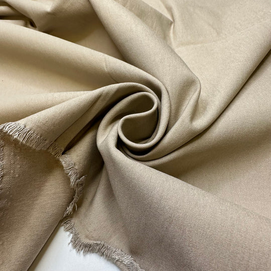 Dog Sledding - Poly/Spandex Woven - Light Beige - 2M Bundle