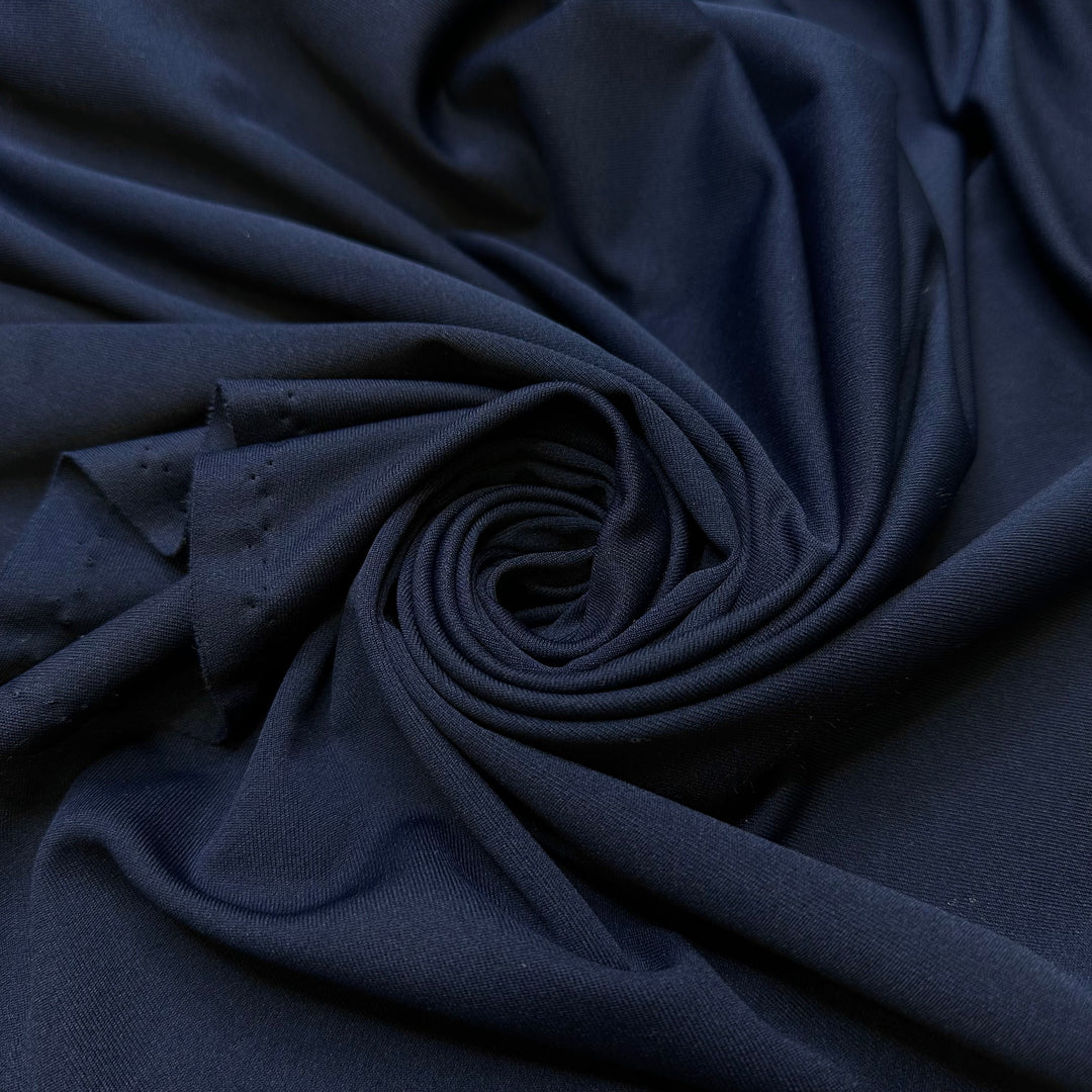 Suit Up - Polyester Blend Knit - Navy - 2.2M Bundle