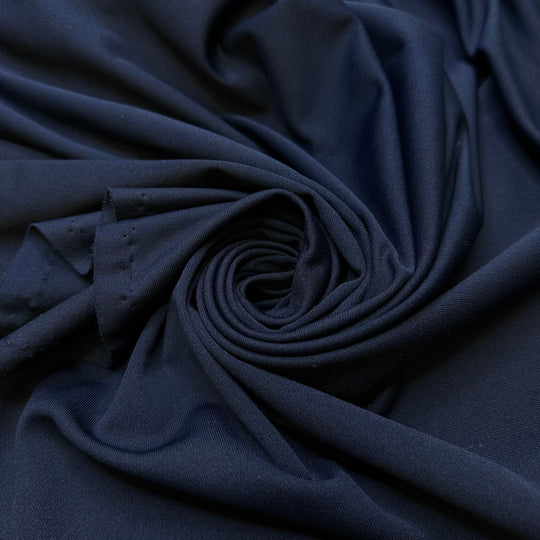 Suit Up - Polyester Blend Knit - Navy - 2.2M Bundle