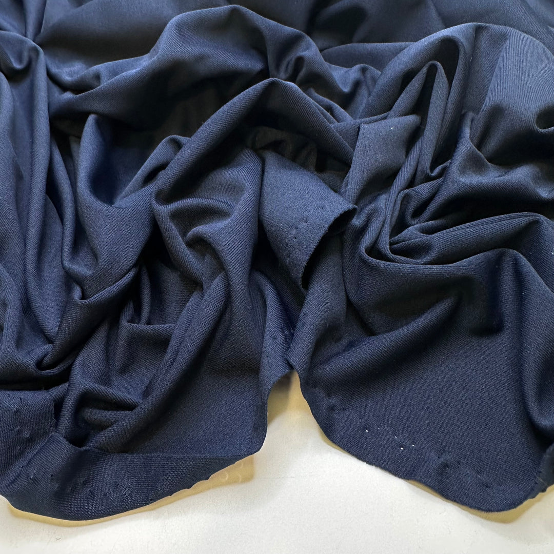 Suit Up - Polyester Blend Knit - Navy - 2.2M Bundle
