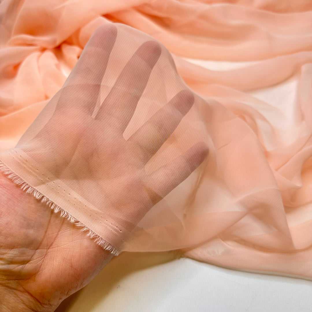 Rosy Cheeks - Chiffon Poly Woven - Light Pink - 2M Bundle