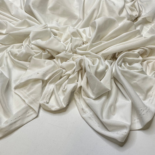 Making Snow Angels - Polyester Blend Knit - White - 3.15M Bundle