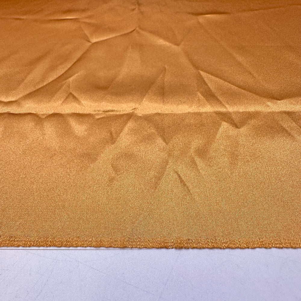 Shining In The Spotlight - Satin Polyester Blend Woven - Copper - 3.75M Bundle