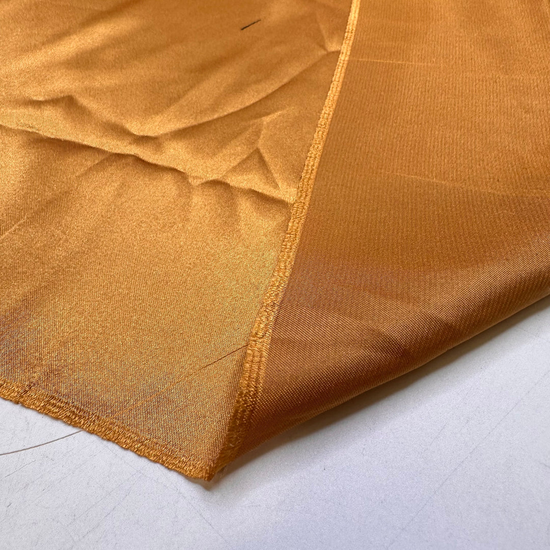 Shining In The Spotlight - Satin Polyester Blend Woven - Copper - 3.75M Bundle