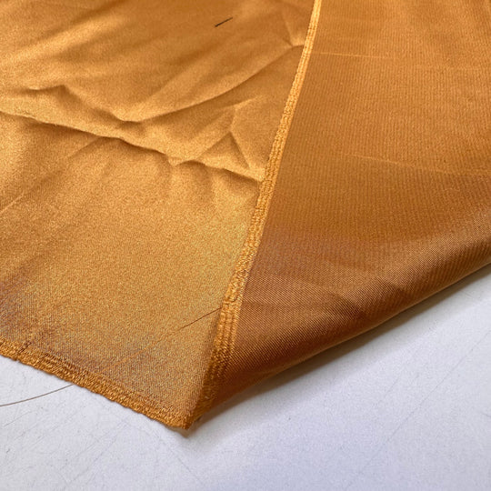 Shining In The Spotlight - Satin Polyester Blend Woven - Copper - 3.75M Bundle