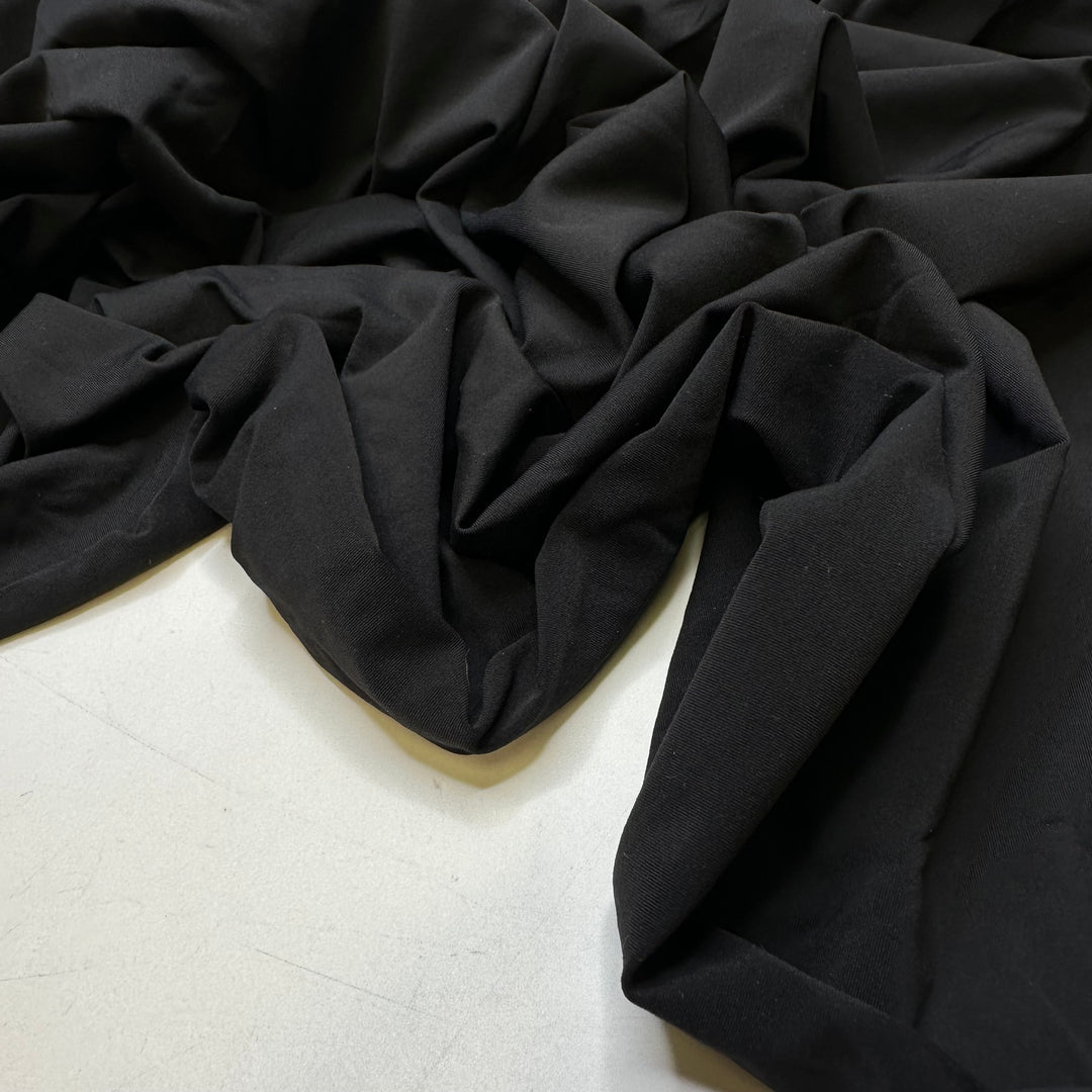 Macaroni Penguin - Jersey Poly Knit - Black - 1.4M Bundle
