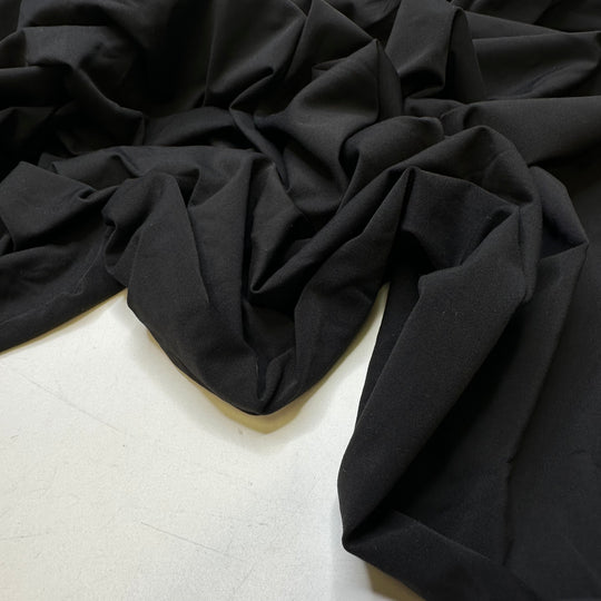 Macaroni Penguin - Jersey Poly Knit - Black - 1.4M Bundle
