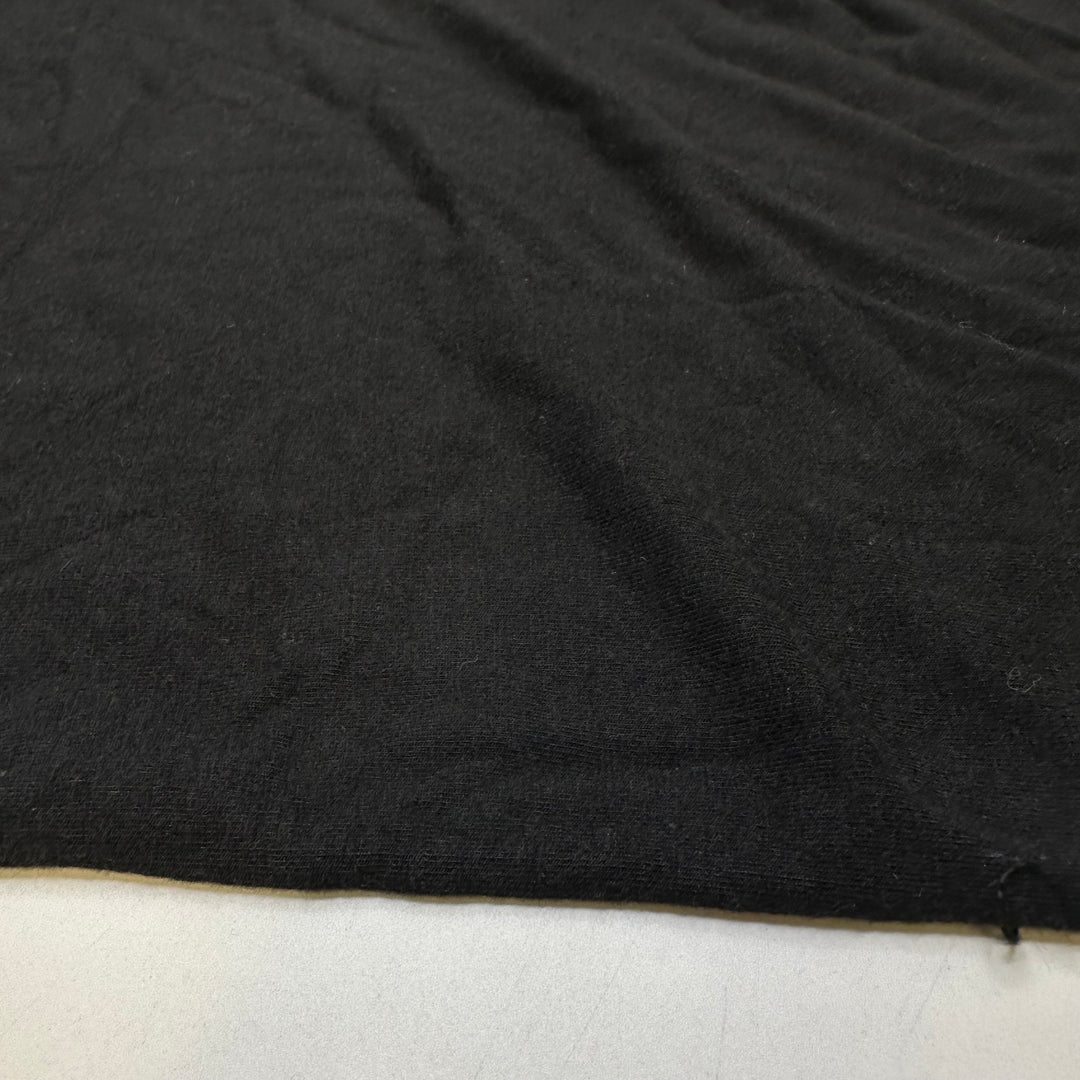 Rock Hopper - Brushed Jersey Cotton Blend Knit - Black - 1.2M Bundle