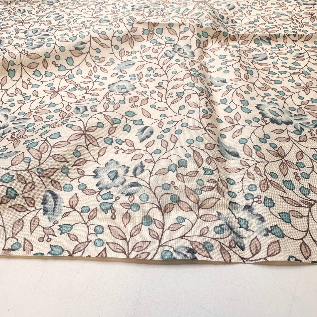 Lornas Garden Party - Cotton Woven - Cream Multi Floral - 2.9M Bundle
