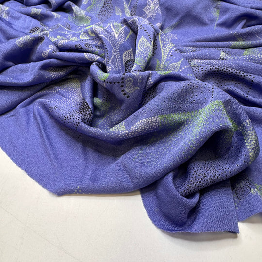 Just A Little Shindig - Vintage Natural Blend Knit - Purple Multi Geometric - 2.8M Bundle