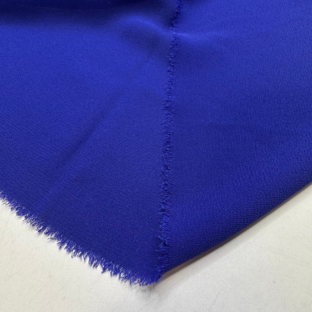 Watch As They Float In - Crepe Poly Woven - Dark Blue - 1.1M Bundle