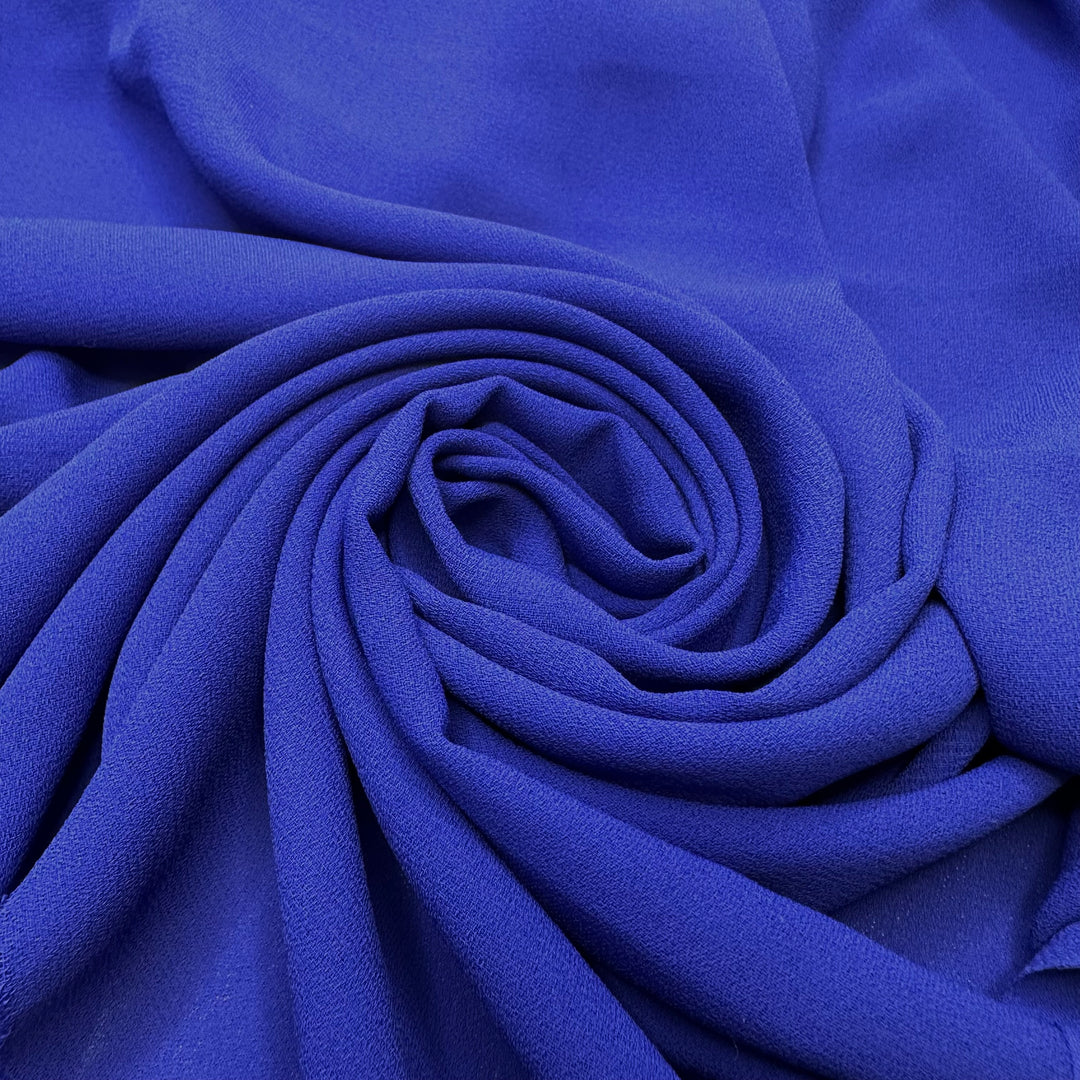 Watch As They Float In - Crepe Poly Woven - Dark Blue - 1.1M Bundle