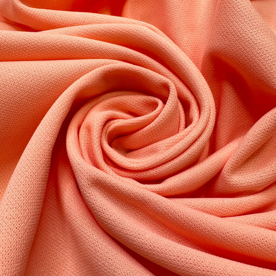 Dance Is Therapy - Poly Knit - Light Orange - 2.6M Bundle