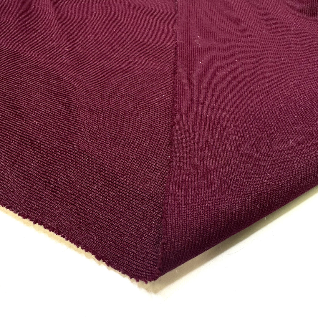 Wine Time - Rib Knit Poly Knit - Burgundy - Bundles