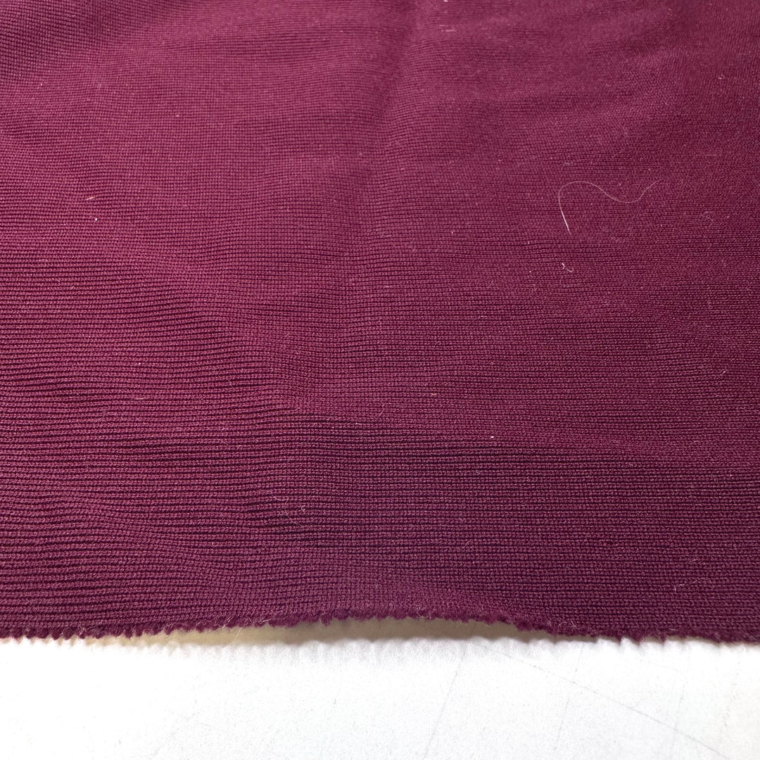 Wine Time - Rib Knit Poly Knit - Burgundy - Bundles