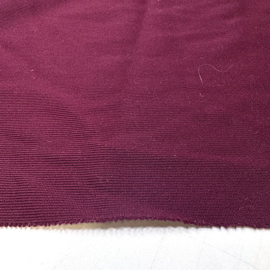 Wine Time - Rib Knit Poly Knit - Burgundy - Bundles