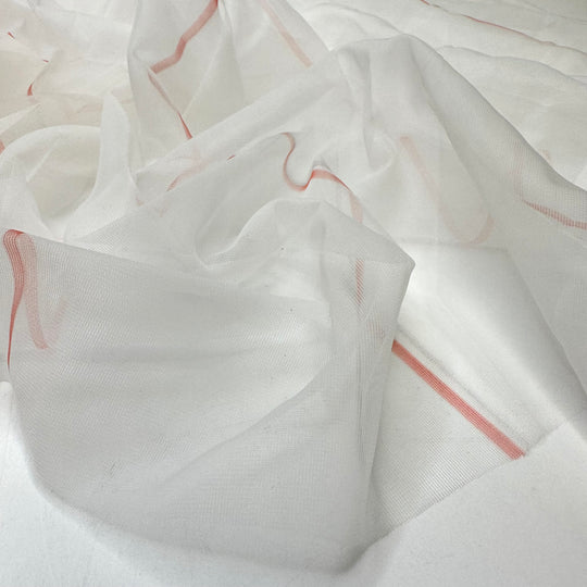 4 Pack Of Mesh - Mesh Poly Knit - White Multi - 2M Bundle