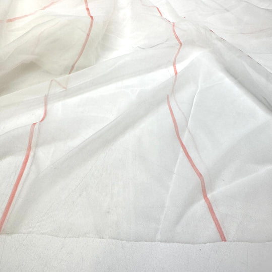 4 Pack Of Mesh - Mesh Poly Knit - White Multi - 2M Bundle