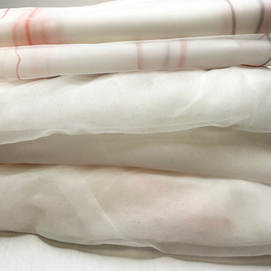 4 Pack Of Mesh - Mesh Poly Knit - White Multi - 2M Bundle