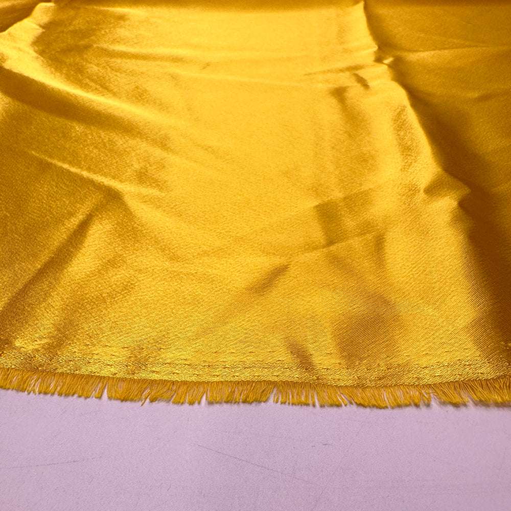 Gourmet Banana Split - Satin Polyester Blend Woven - Yellow - Bundles