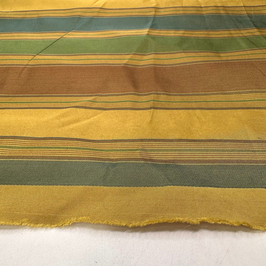 Furniture Shopping - Synthetic Blend Woven - Green Multi Stripes - 2.95M Bundle
