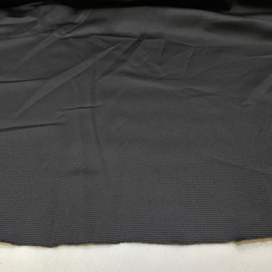 Powering The Lights - Softshell Rib Knit Poly Knit - Black - 0.8M Bundle