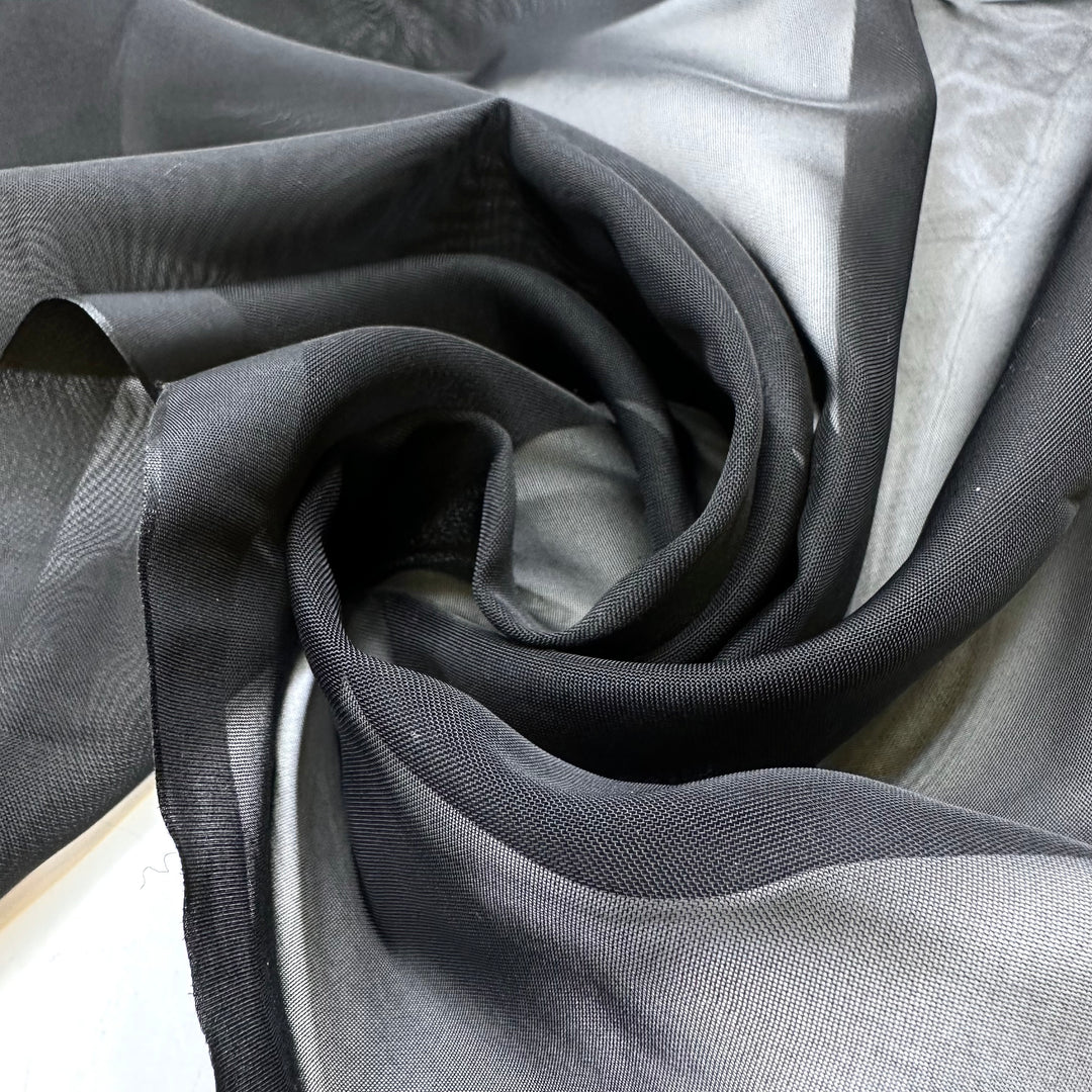 Ritzy Gem - Organza Poly Woven - Black - 2M Bundle