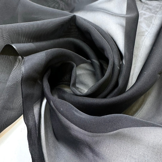 Ritzy Gem - Organza Poly Woven - Black - 2M Bundle