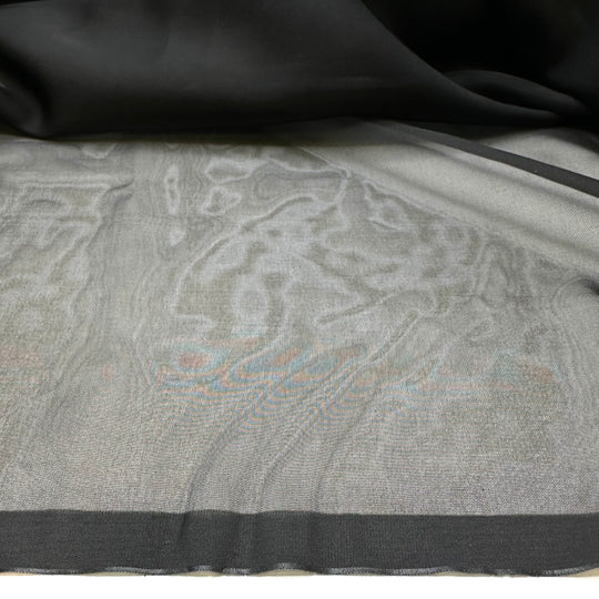 Ritzy Gem - Organza Poly Woven - Black - 2M Bundle